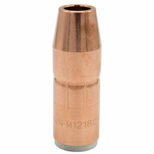 MILLER ELECTRIC N-M1218C Nozzle, AccuLock MDX, 1/2 Inch Size, Conical, 1/8 Inch Recess, Copper | CT3GET 494D66