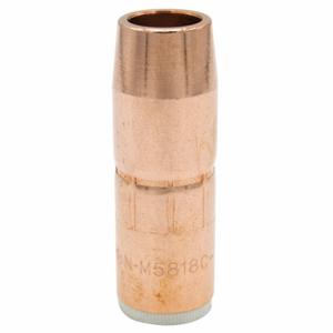 MILLER ELECTRIC N-M5818C Nozzle, AccuLock MDX, 5/8 Inch Size, Conical, 1/8 Inch Recess, Copper | CT3GEY 494D67