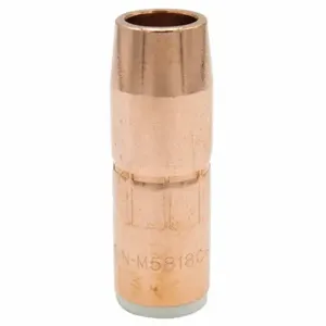 MILLER ELECTRIC N-M5818C Nozzle, AccuLock MDX, 5/8 Inch Size, Conical, 1/8 Inch Recess, Copper | CT3GEY 494D67