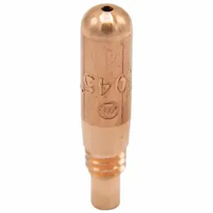 MILLER ELECTRIC T-M045 Contact Tip, Acculock Mdx, 0.045 Inch, 10 PK | CT3FZA 494D58