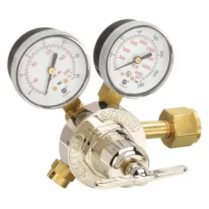 MILLER-SMITH EQUIPMENT 30-150-320 Gas Regulator, Single Stage, CGA 320 Inlet, 5/8 18 F RH Outlet, 150 PSIg | CU3BUU 45KM65