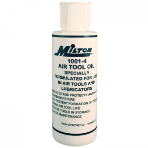 MILTON-INDUSTRIES 1001-4 Air Tool Oil, 4 Ounces, Pack of 12 | CD8ULM