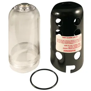 MILTON-INDUSTRIES 1028-P Replacement Bowl, Plastic Filter And Lubricator | CD8UMD