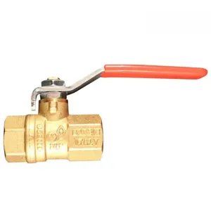 MILTON-INDUSTRIES 1094-6 Full Port Brass Ball Valve, 3/8 Inch FNPT | CD8UNV