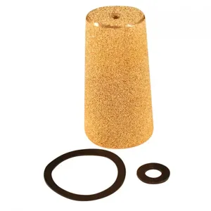 MILTON-INDUSTRIES 1120-1 Replacement Filter, 40 Micron, Bronze Sintered | CD8UPV