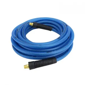 MILTON-INDUSTRIES 1624-3 Hybrid Air Hose With Bend Restrictor, Length 100 Feet | CD8UTA