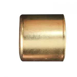 MILTON-INDUSTRIES 1654-12BK Hose Ferrule, Outside Diameter 7/8 Inch, Brass, Pack of 100 | CD8UTZ