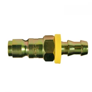 MILTON-INDUSTRIES 1747-6BK P Style Push On And Lock Plug, Size 3/8 Inch, Pack of 50 | CD8UWG