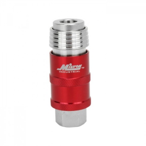MILTON-INDUSTRIES 1750 Quick-Connect Industrial Coupler, Female. 1/4 Inch NPT, Pack of 5 | CD8UJK