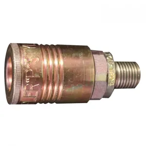 MILTON-INDUSTRIES 1804BK P Style Coupler, 1/4 Inch MNPT, Pack of 50 | CD8UWY