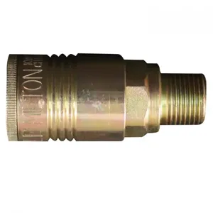 MILTON-INDUSTRIES s-1806 P Style Coupler, 3/8 Inch MNPT, Pack of 5 | CD8TMB