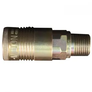 MILTON-INDUSTRIES 1816 G Style Coupler, 1/2 Inch MNPT, Pack of 5 | CD8UKH