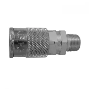 MILTON-INDUSTRIES 1836BK H Style Coupler, 3/8 Inch MNPT, Pack of 50 | CD8UXU