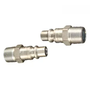 MILTON-INDUSTRIES 1837 H Style Plug, 3/8 Inch MNPT, Pack of 10 | CD8UKT