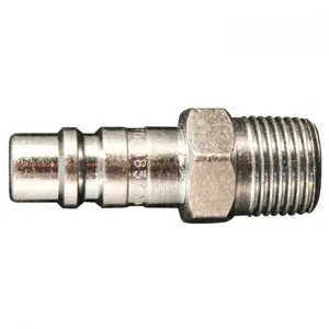 MILTON-INDUSTRIES 1857BK G Style Plug, 1/2 Inch MNPT, Pack of 100 | CD8UYC