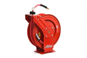 MILTON-INDUSTRIES 2770-50 Industrial Air Hose Reel, 50 Feet Hose Length, 3/8 Inch Inner Diameter | CD8UYJ