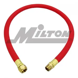 MILTON-INDUSTRIES 2780-3LH Air Leader Hose, 3 Feet Length, 1/2 Inch Inner Diameter | CD8UYK