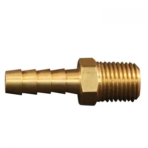 MILTON-INDUSTRIES 604-1 Hose End Fitting, 1/2 Inch MNPT, 1/2 Inch Inside Diameter, Pack of 5 | CD8VAX