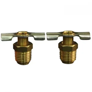 MILTON-INDUSTRIES 614-4BK Drain Cock, 1/4 Inch NPT, Pack of 50 | CD8VBL