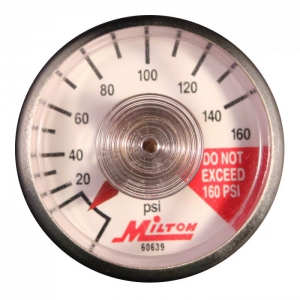 MILTON-INDUSTRIES 638-7 Pressure Gauge, 1/8 Inch MNPT | CD8VBR