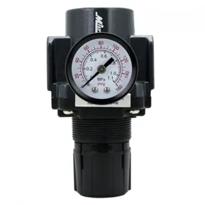 MILTON-INDUSTRIES EX45R-03 FRL Air Regulator, 3/8 Inch NPT | CD8RYR