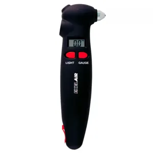 MILTON-INDUSTRIES EX999004 Digital Tire Pressure Gauge, Emergency Tool, 4-In-1, 100 Psi, PK 6 | CD8RZH