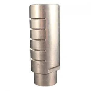 MILTON-INDUSTRIES s-1086-21 Aluminium Silencer, 1/2 Inch NPT, Pack of 5 | CD8RZY