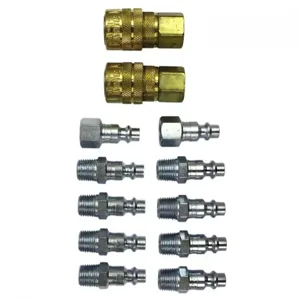 MILTON-INDUSTRIES s-210 M Style Coupler And Plug Kit, Pack of 5 | CD8TML