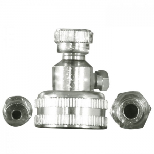 MILTON-INDUSTRIES s-466 Air And Water Adapter Valve, 3/4 Inch Size, Pack of 5 | CD8TQA
