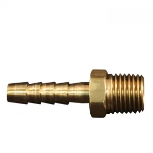 MILTON-INDUSTRIES 601 Hose End Fitting, Inner Diameter 5/16 Inch, Pack of 10 | CD8UAT