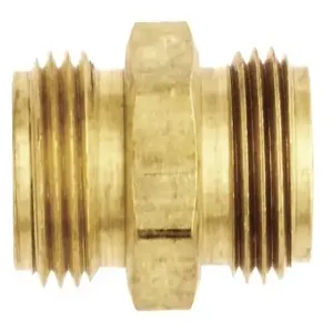 MILTON-INDUSTRIES s-649 Hex Nipple Hose Fitting, 1/4 Inch Nps, Pack of 10 | CD8TRU