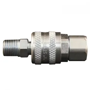 MILTON-INDUSTRIES s-772 A Style Coupler And Plug, 1/4 Inch NPT, Pack of 10 | CD8TKE