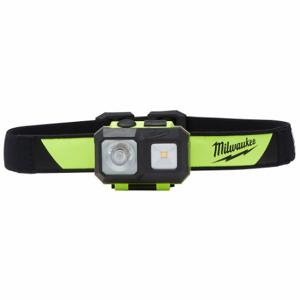 MILWAUKEE 2004HZL Safety-Rated Headlamp, 310 Lm Max Brightness, 4 Hr Run Time At Max Brightness | CT3KTV 55KE79