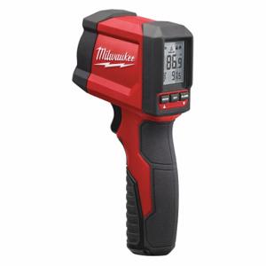 MILWAUKEE 2267-20NST Infrared Thermometer, -22 Deg to 752 Deg, 1 Inch Size at 10 Inch Size Focus, Fixed 0.95 | CT3MCM 45PF90