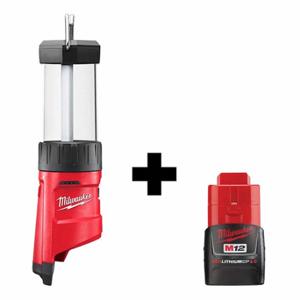 MILWAUKEE 2362-20, 48-11-2420 Cordless Work Light, M12, Battery Included, 400 Lm | CT3MPM 356XM0
