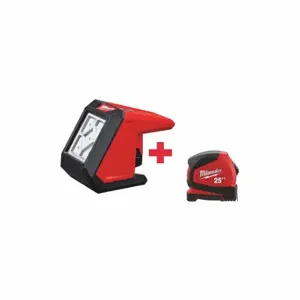 MILWAUKEE 2364-20, 48-22-6625 Rechargeable Worklight Kit, Bare Tool000 Lm Max, 3 Modes | CT3MJF 270Y49