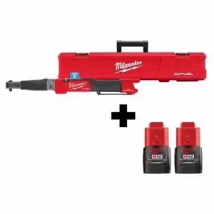 MILWAUKEE 2465-20, 48-11-2411 Digital Torque Wrench, Brushless Motor, Built-In Light | CT3QBW 359WG6