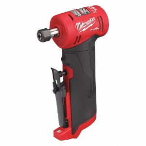MILWAUKEE 2485-20 Cordless Die Grinder, Bare Tool, 12V, Right Angle, 25000 No Load RPM | CF2LRL 55JC09