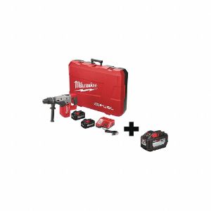 MILWAUKEE 2717-22HD 48-11-1812 Hammer Drill Kit, 18V, 0 to 3000 Blows per Minute, Battery Included | CF2BEA 338AP0