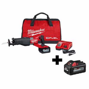 MILWAUKEE 2722-21HD, 48-11-1865 Reciprocating Saw, 1 1/4 Inch Stroke Length, 3000 Max. Strokes Per Minute, Orbital | CT3NJG 356XH0