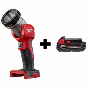 MILWAUKEE 2735-20, 48-11-1820 Work Light and Battery, M18, Battery Included, 100 lm Max, 1 Modes, Hand Held, 2.0 Ah | CT3GZH 385JM5
