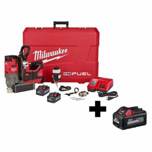 MILWAUKEE 2787-22HD, 48-11-1865 Magnetic Drill Kit, 18V DC, Permanent, 13/16 Inch Drilling Capacity Inch Steel, Brushless | CT3JYU 356XJ3