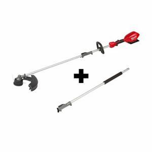 MILWAUKEE 2825-20ST, 49-16-2721 String Tri mmer and Extension, Battery, 14 to 16 Inch, 40 Inch Shaft Length, Straight | CV3FLN 380FN1