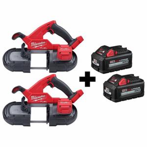 MILWAUKEE 2829-20, 2829-20, 48-11-1862 Portable Band Saw, 35 3/8 Inch Blade Length, 3-1/4 Inch x 3-1/4 Inch Size, 0 To 540 | CP2JKK 382ZH7