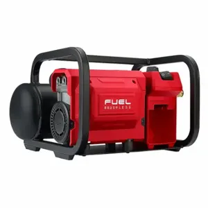 MILWAUKEE 2840-20 Portable Air Compressor, Quiet, Oil Free, 2 Gal, Hot Dog, 0.75 Hp, 1.2 Cfm | CT3NAU 60RE92