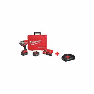 MILWAUKEE 2862-22, 48-11-1835 Impact Wrench, 1/2 Inch Square Drive Size, 750 ft-lb Fastening Torque | CT3MAR 326UL3