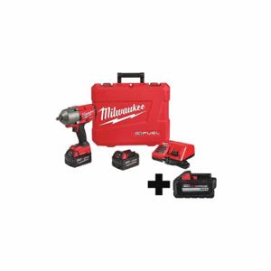 MILWAUKEE 2862-22, 48-11-1865 Impact Wrench, 1/2 Inch Square Drive Size, 750 ft-lb Fastening Torque | CT3MAQ 338AJ6