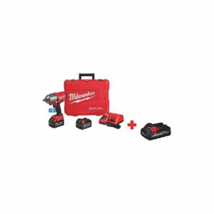 MILWAUKEE 2863-22, 48-11-1835 Impact Wrench, 1/2 Inch Square Drive Size, 1000 ft-lb Fastening Torque | CT3LZJ 326UL4