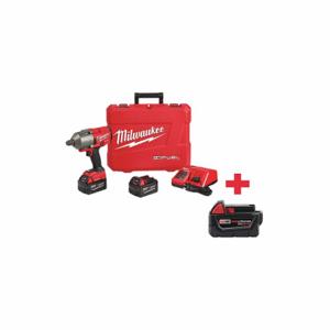 MILWAUKEE 2864-22, 48-11-1850 Impact Wrench, 3/4 Inch Square Drive Size, 1, 200 ft-lb Fastening Torque | CT3MAX 643F78
