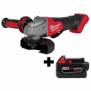 MILWAUKEE 2880-20, 48-11-1850 Angle Grinder, 4 1/2 5 Inch Wheel Dia, Paddle, without Lock-On | CP2HQL 383CF3